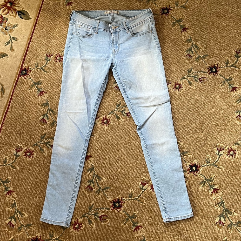 Light wash jeans